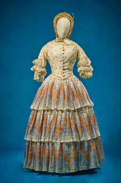Japon, ca. 1855, katoen en metaal, Kunstmuseum Den Haag