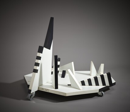 Cubic 3 Design (1981-1995), table piece, 1983
