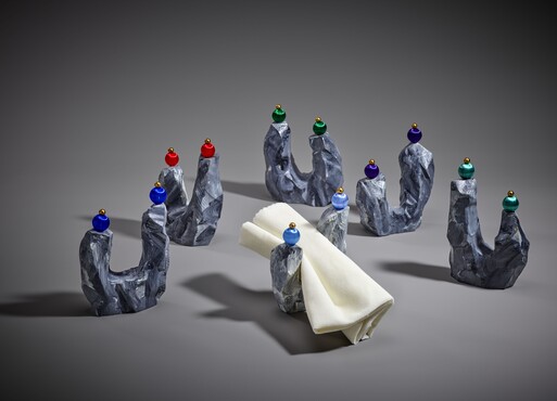Cubic 3 Design (1981-1995), napkin holder Rock Hudson, 1989