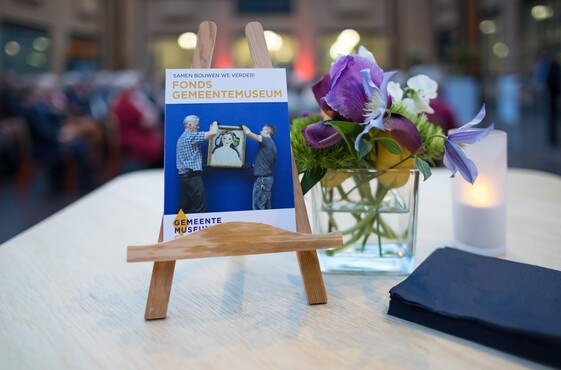 Lancering Fonds Gemeentemuseum.  Foto Maurice Haak
