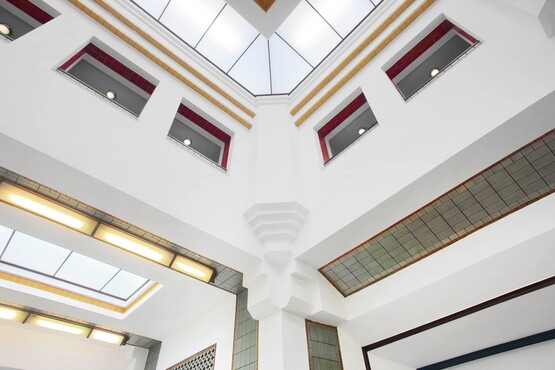 Detail plafond Erezaal
