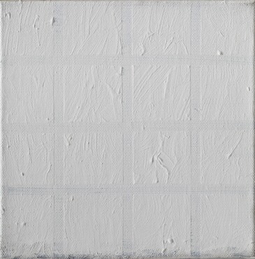 Tomas Rajlich, Zonder titel, 1971, acryl op linnen, 30 x 30 cm