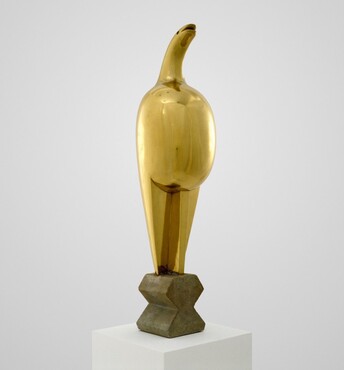 Constantin Brancusi ‘Maiastra’, 1912, gepolijst brons Peggy Guggenheim Collection, Venetië (Solomon R. Guggenheim Foundation, New York) Uit voormalig bezit Paul Poiret.
