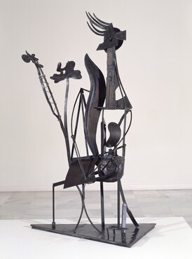 Pablo Picasso (1881-1973), La femme au jardin (Woman in the Garden), 1929-1932, Bronze, 209,6 x 116,8 x 81,3 cm, Museo Nacional Centro de Arte Reina Sofía, Madrid © Succession Picasso 2017