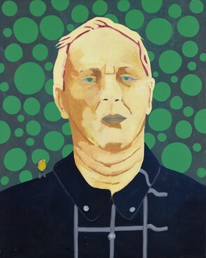 Ad Gerritsen, Zonder titel, 2006, olieverf op doek, 90 x 70 cm, Collectie Gemeentemuseum Den Haag