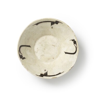 Kom met kalligrafie, Oost-Iran, 900-1000, aardewerk, diameter 14,8 cm, Gemeentemuseum Den Haag