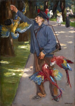 Max Liebermann (1847-1935), De papegaaienman, 1902, Museum Folkwang, Essen