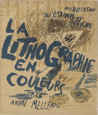 Pierre Bonnard [1867-1947] Cover of La lithographie en couleurs, 1898 lithograph Kunstmuseum Den Haag