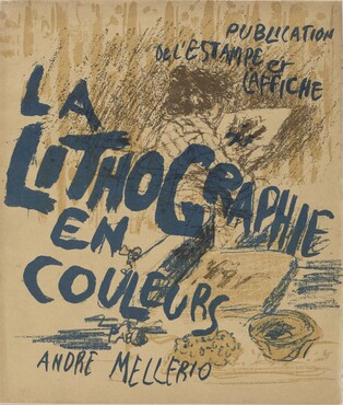 Pierre Bonnard [1867-1947] Omslag voor La lithographie en couleurs, 1898 litho Kunstmuseum Den Haag