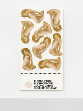 KP Brehmer, Printing Sample Flesh Color, 1967/1970, KP Brehmer Collection and Estate, Berlin © VG Bild-Kunst, Bonn 2019. Photo: Roman März. 