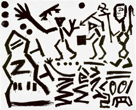 Overgang, 1980, dispersieverf op doek, 230 x 285 cm, Birkelsche Stiftung für Kunst und Kultur
