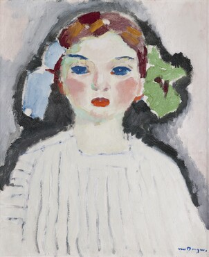 Kees van Dongen, Portrait of Dolly, 1909, oil on canvas, 55 x 46 cm, Kunstmuseum Den Haag. 