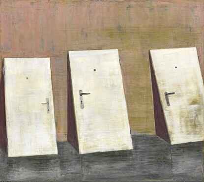 Norbert Schwontkowski, 3 doors, 2012, private collection