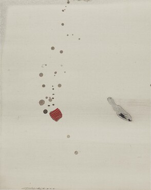 Gerard Verdijk, Untitled, 2000, 35,1 x 28 cm, acrylic on paper, Kunstmuseum Den Haag. 