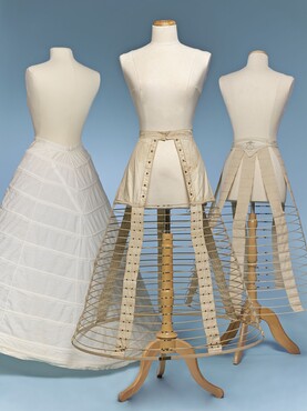 Crinolines, ca. 1860, katoen, metaal, Kunstmuseum Den Haag