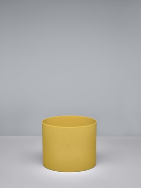 Geert Lap, Keramische vorm, 1990, ø  21,9 x h 17,7 cm, gedraaid steengoed met terra sigillata-glazuur, Kunstmuseum Den Haag. Foto: Erik & Petra Hesmerg