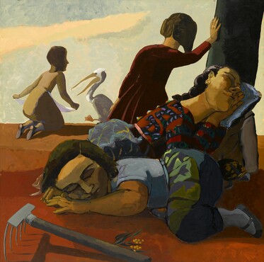 Paula Rego, Sleeping, 1986, Arts Council