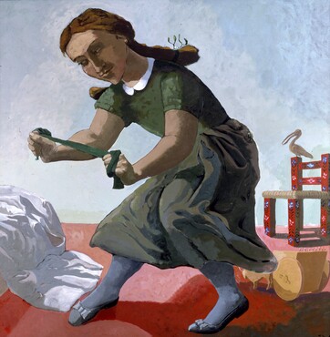 Paula Rego, The Little Murderess, 1987, Particuliere collectie