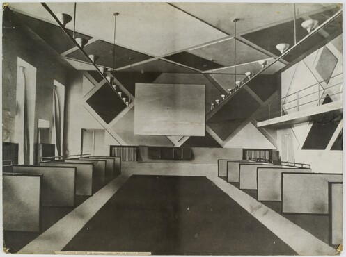 Theo van Doesburg. Café Aubette. Collectie Het Nieuwe Instituut, gift Van Moorsel, DOES ab5206