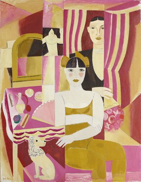 Gustave De Smet (1877-1943), De loge, 1928, olieverf op doek, 153 x 121 cm, Kunstmuseum Den Haag