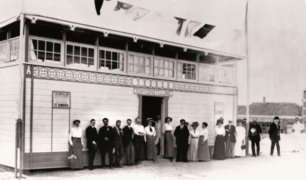 Opening tentoonstelling Domburg, 1911