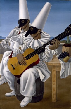 Gino Severini, Two punchinellos, 1922 Kunstmuseum Den Haag - long-term loan Wibbina Foundation