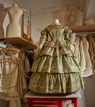 Japon, ca. 1858, waarin in de begin jaren van de collectie veel is geshowd, aankleedruimte Kunstmuseum Den Haag. Foto: Alice de Groot