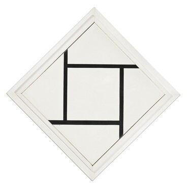 Marlow Moss, Zwart en wit, 1932, Kunstmuseum Den Haag