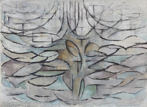 Piet Mondrian [1872-1944], Flowering apple tree, 1912, Oil on canvas, 78,5 x 107,5 cm, Kunstmuseum Den Haag