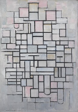 Piet Mondriaan [1872-1944], Composition No.IV (Compositie No.IV, 1914, Olieverf op doek, 88 x 61 cm, Kunstmuseum Den Haag 