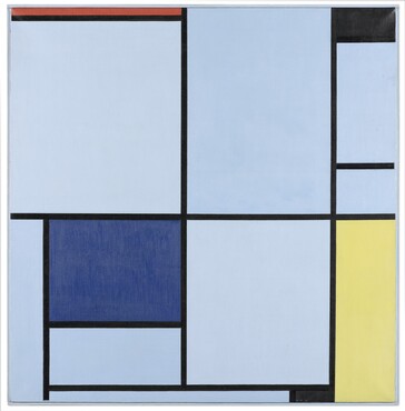 Piet Mondriaan [1872-1944], Tableau I (Schilderij I), 1921, Olieverf op doek, 103 x 100 cm, Kunstmuseum Den Haag