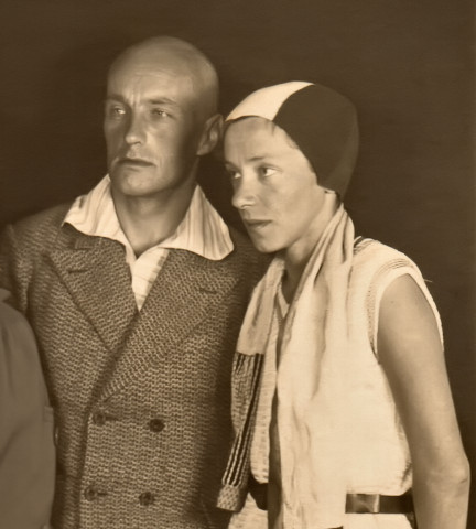 Władysław Strzemiński en Katarzyna Kobro, ca. 1930-1931 © archief Muzeum Sztuki, Łódź 