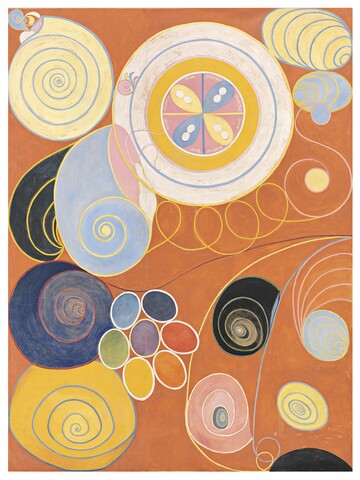 Hilma af Klint, The Ten Largest, Group IV, No. 3, Youth, 1907, Courtesy Hilma af Klint Foundation