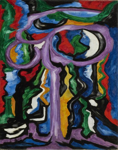 Jacoba van Heemskerck [1876-1923], Bild no. 107, 1920, olieverf op doek, Kunstmuseum Den Haag - legaat Marie Tak van Poortvliet  