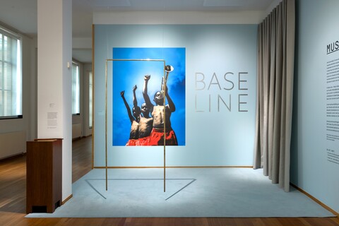 Installation view, Base Line - Music Meets Art, Kunstmuseum Den Haag, photo Aad Hoogendoorn